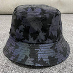 Reflective Maple Leaf Bucket Hat-Head Gear