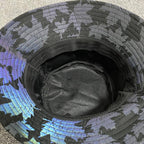 Reflective Maple Leaf Bucket Hat-Head Gear