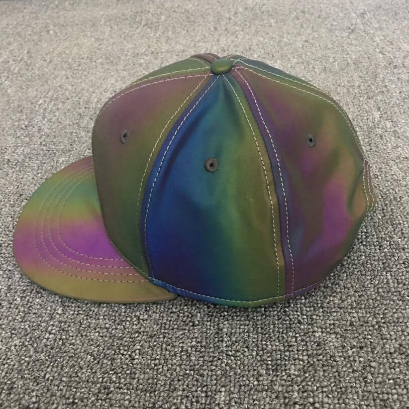 Full Reflective Snapback Cap-Head Gear
