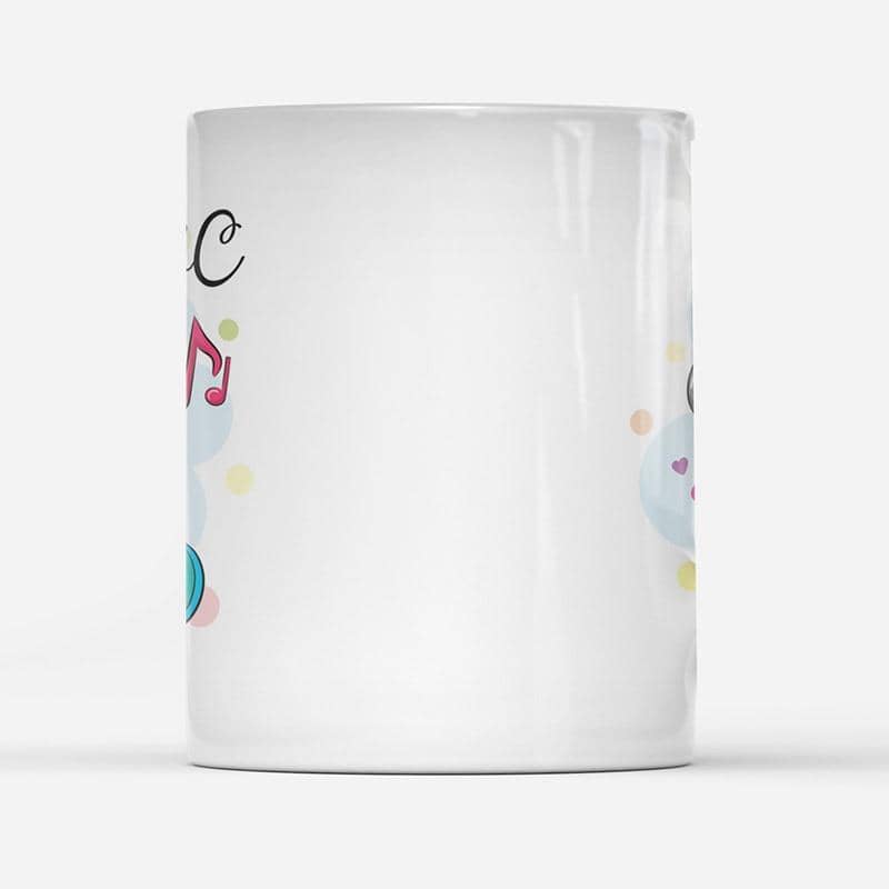 Color Changing Music Lovin' Unicorn Mug-Mugs