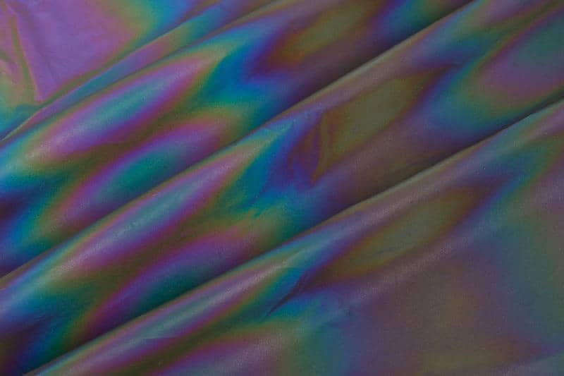 Rainbow Reflective Devil Ear Jacket-Jackets