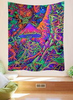 Psychedelic Mushroom Tapestry-