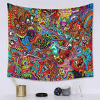 Psychedelic Critters Tapestry-