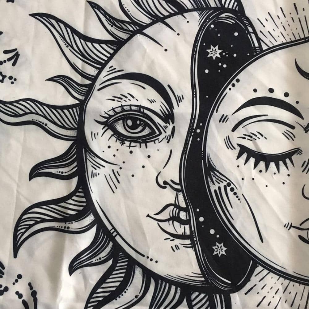 Internal Moon of the Sun Tapestry-Decorative Tapestries