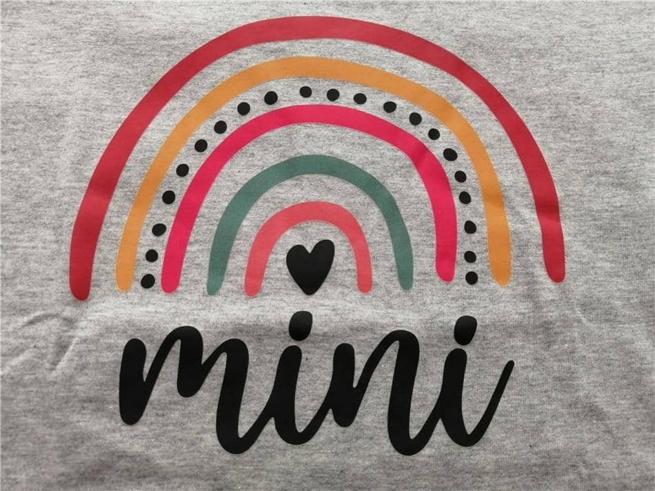 Cute Matching Mama Mini Mother & Daughter Shirts-Shirt