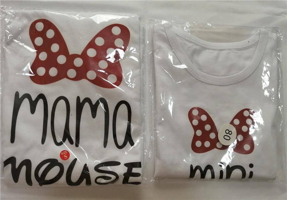 Mama Mouse Matching Mother & Daughter Shirts-Shirt