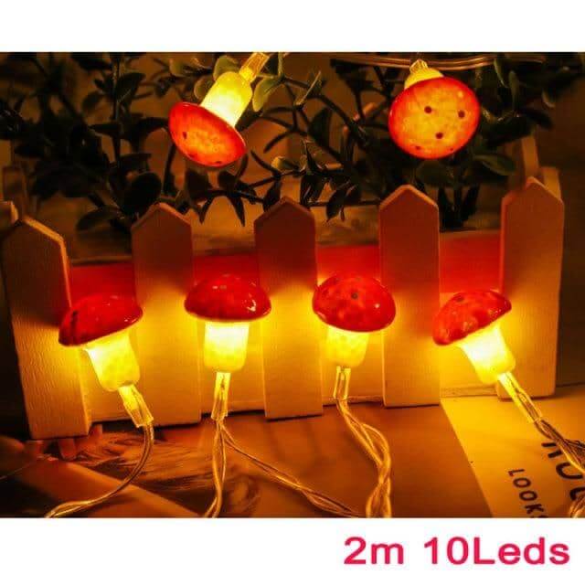 Mushroom Toadstool Amanita Muscaria LED Lights-Lights & LEDs