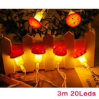 Mushroom Toadstool Amanita Muscaria LED Lights-Lights & LEDs