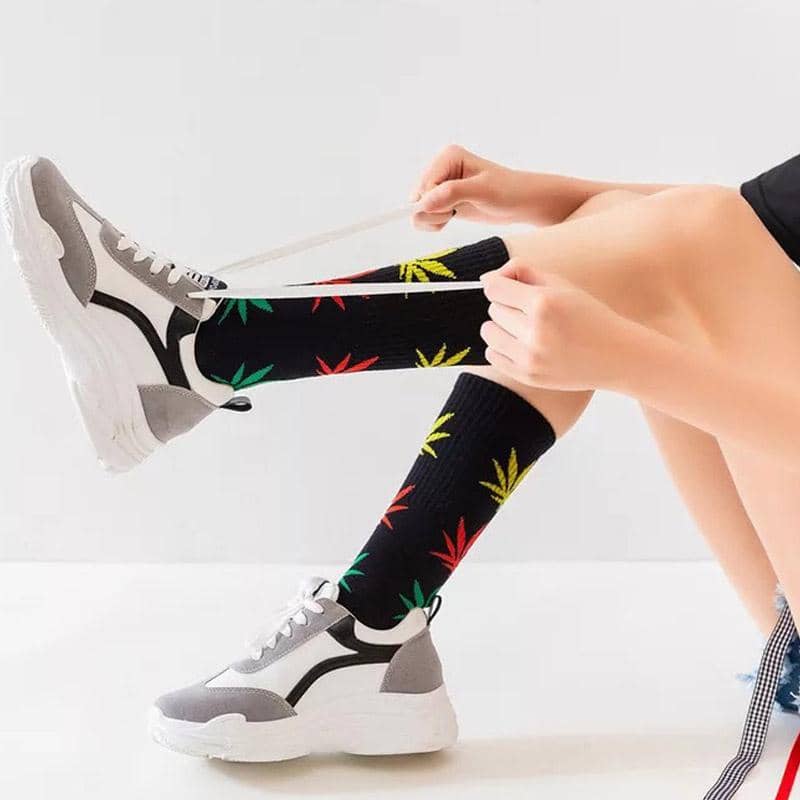 Pair of Happy 420 Socks-