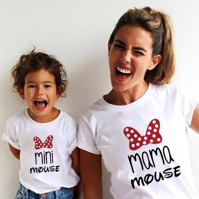 Mama Mouse Matching Mother & Daughter Shirts-Shirt