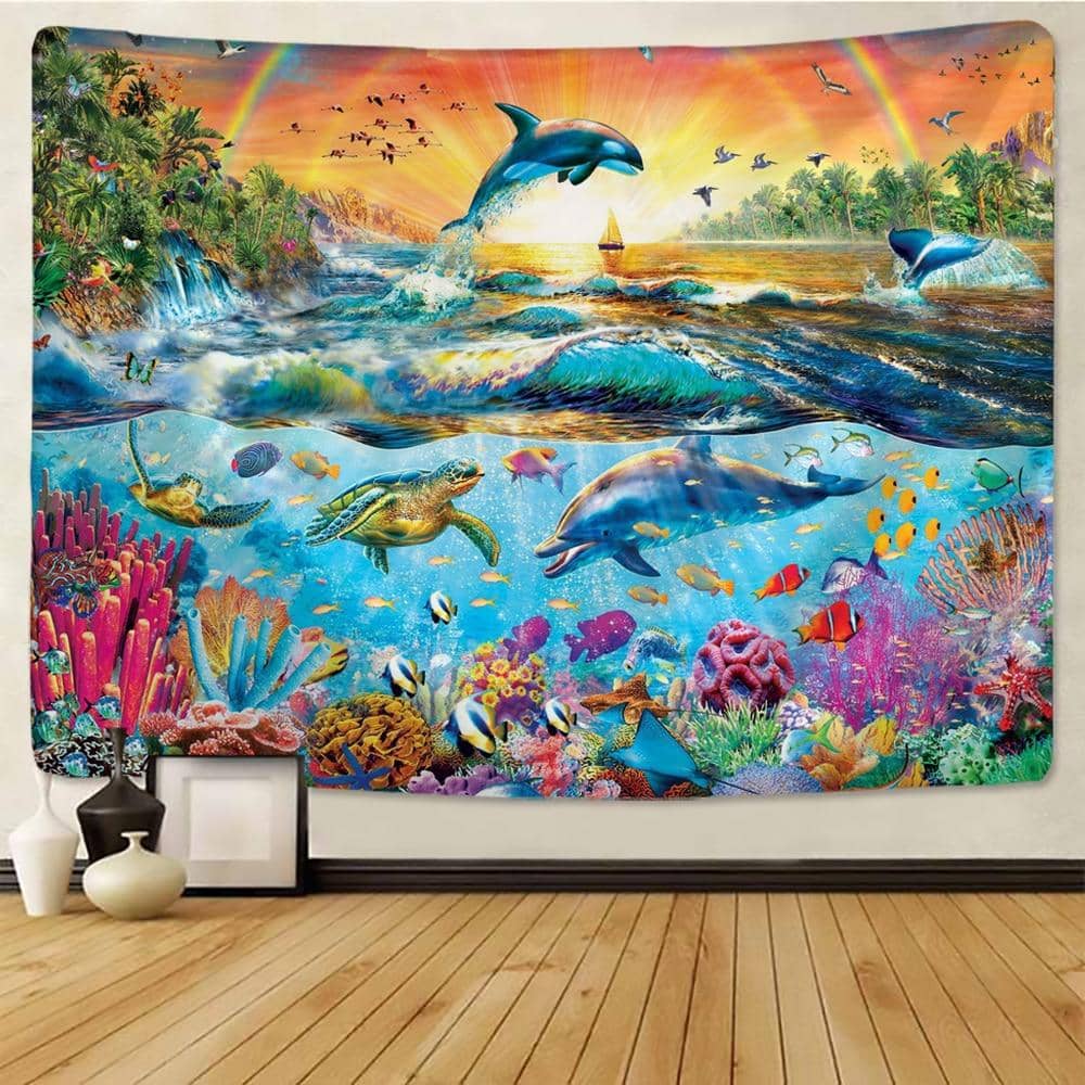 Under The Sea Festival Tapestry-Decorative Tapestries