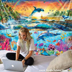 Under The Sea Festival Tapestry-Decorative Tapestries