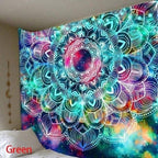 Cosmic Mandala Tapestry-Decorative Tapestries