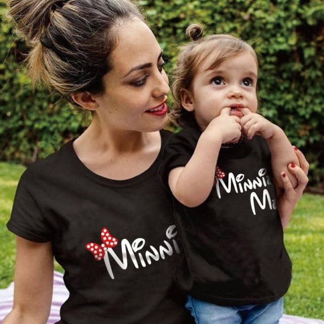 Cute Matching Mother & Daughter Shirts-Shirt