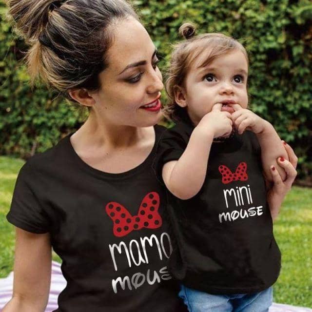 Mama Mouse Matching Mother & Daughter Shirts-Shirt