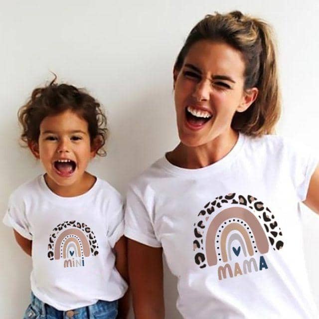 Cute Matching Mother & Daughter Shirt-Shirt