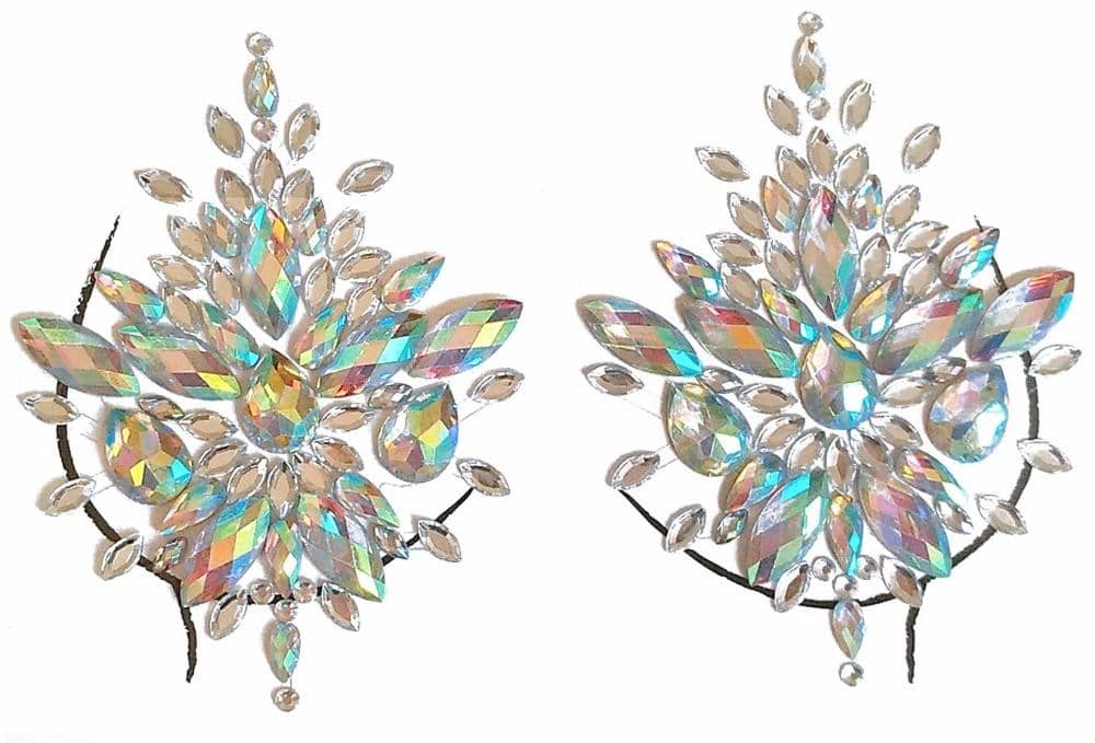 Crystal Nipple/Breast Pasties-Festival Wear