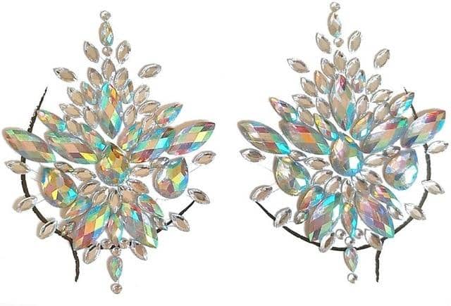 Crystal Nipple/Breast Pasties-Festival Wear