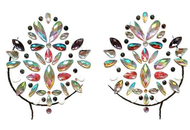 Crystal Nipple/Breast Pasties-Festival Wear