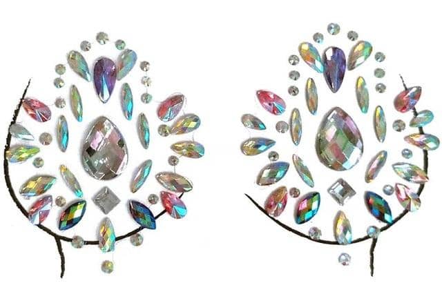 Crystal Nipple/Breast Pasties-Festival Wear