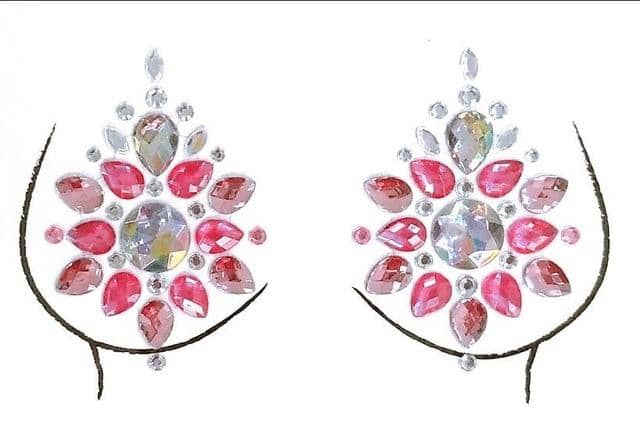 Crystal Nipple/Breast Pasties-Festival Wear