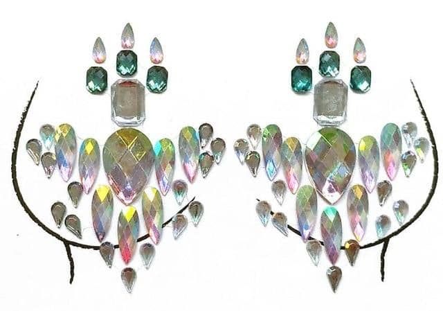 Crystal Nipple/Breast Pasties-Festival Wear