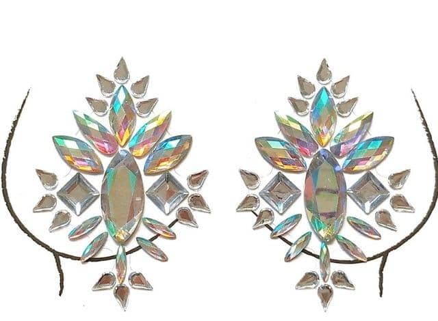 Crystal Nipple/Breast Pasties-Festival Wear