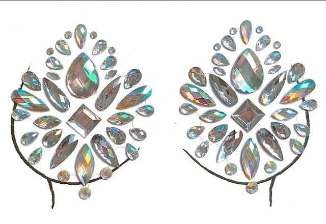 Crystal Nipple/Breast Pasties-Festival Wear