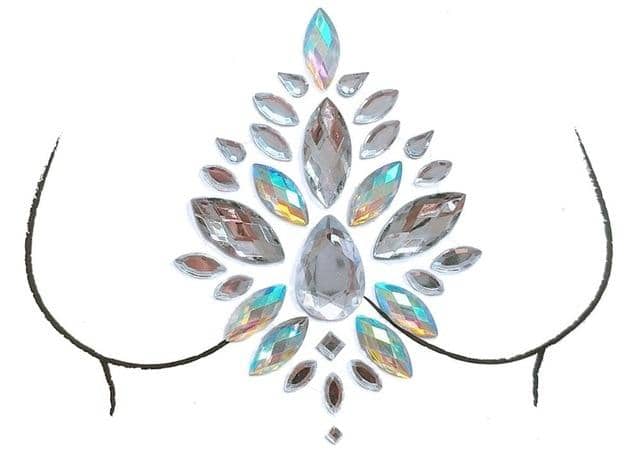 Crystal Nipple/Breast Pasties-Festival Wear