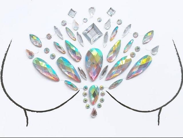 Crystal Nipple/Breast Pasties