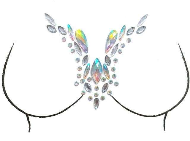 Crystal Nipple/Breast Pasties-Festival Wear