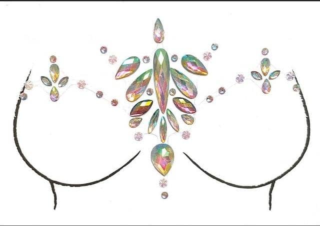 Crystal Nipple/Breast Pasties-Festival Wear