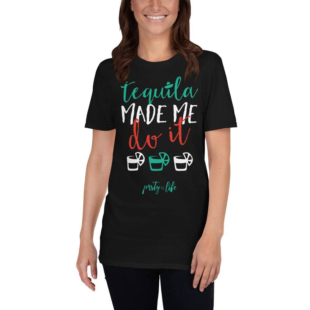 Tequila Made Me Do It Unisex T-Shirt-Shirt