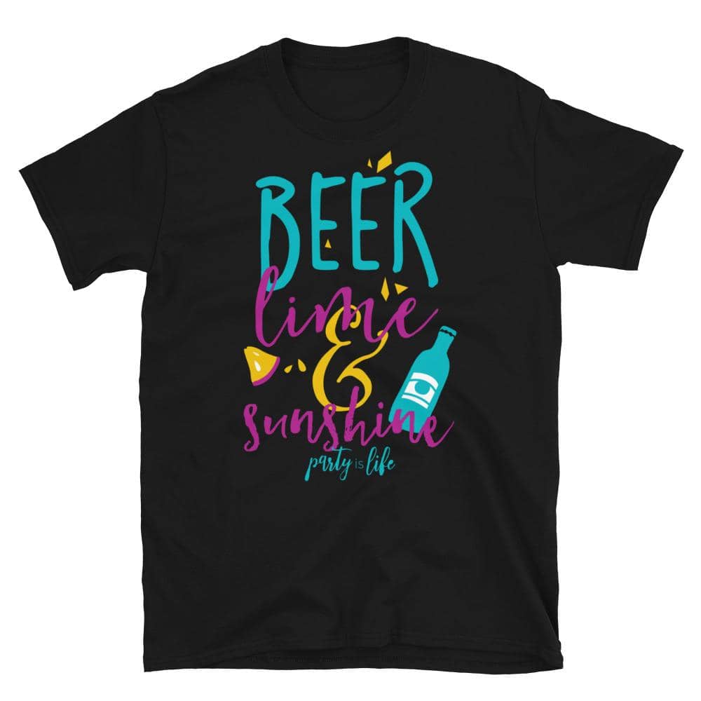 Beer Lime & Sunshine Unisex T-Shirt-Shirts & Tops