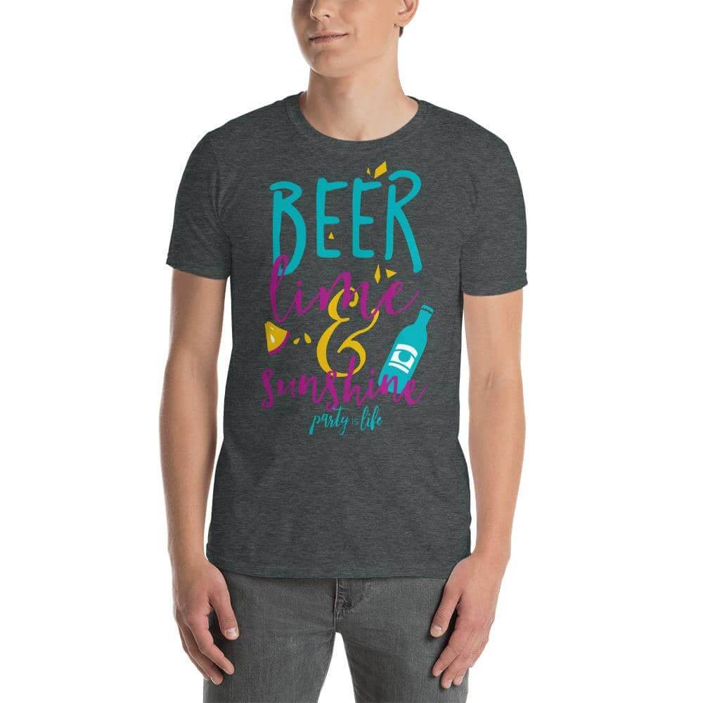 Beer Lime & Sunshine Unisex T-Shirt-Shirts & Tops