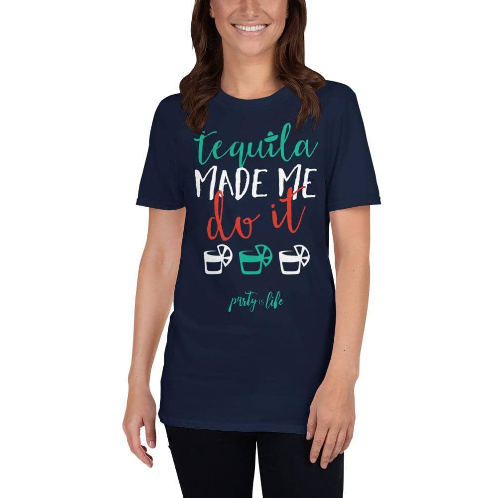 Tequila Made Me Do It Unisex T-Shirt-Shirt