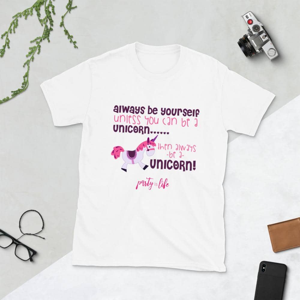Be a Unicorn Unisex T-Shirt-Shirts & Tops