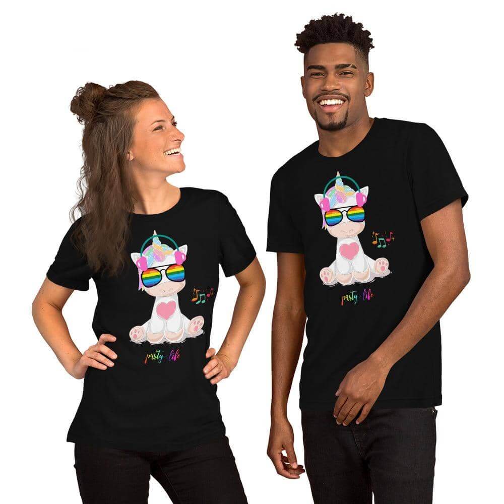 Unicorn Shadie Unisex T-Shirt-Shirt