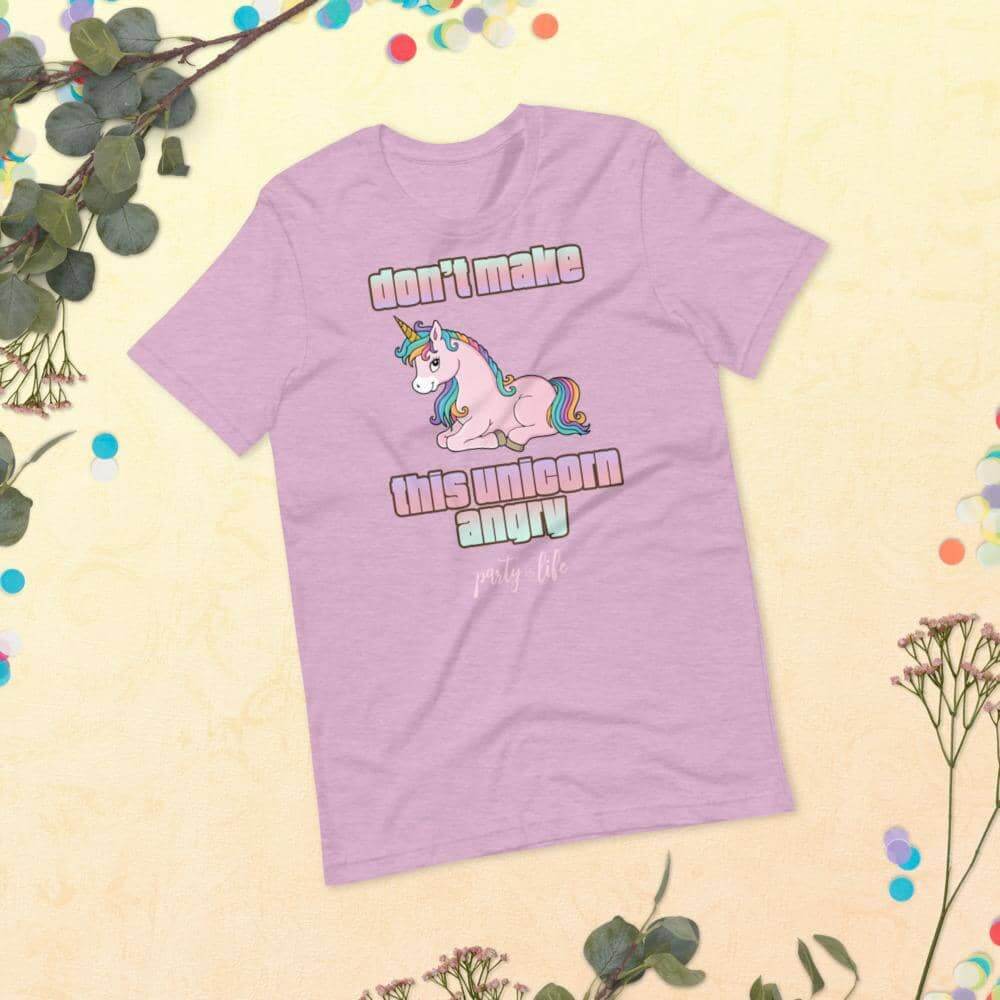 Don't Make This Unicorn Angry Unisex T-Shirt-Shirt