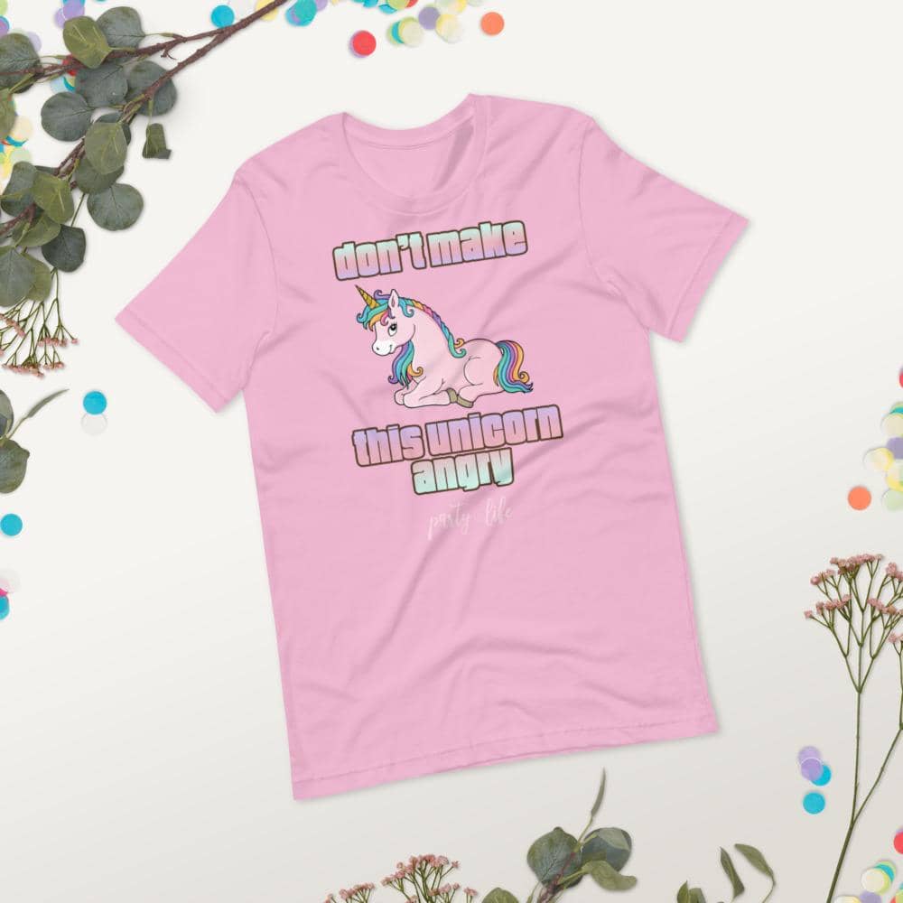 Don't Make This Unicorn Angry Unisex T-Shirt-Shirt